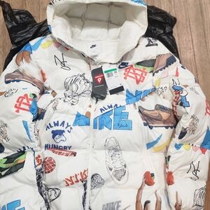 Nike Multicolor Graphic Puffer Jacket